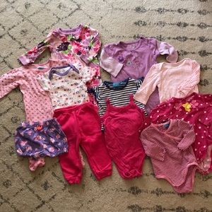 Lot of girls’ 6-9 month clothing